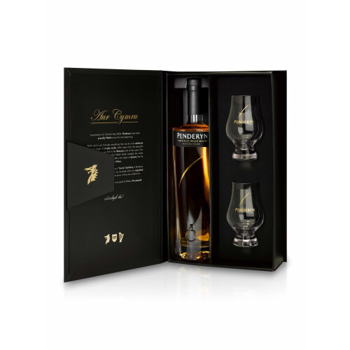 Penderyn Madeira Finish, Single Malt Welsh Whisky Gift Pack