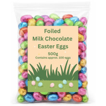 Foiled Milk Chocolate Mini Eggs