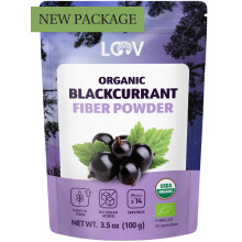 LOOV Organic Blackcurrant Powder, 100g, High in Vitamin C, Made Only