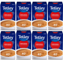 Tetley Original Black Tea Bags - Full Flavoured British Brew - Perfect for Break