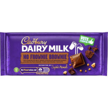 Cadbury Dairy Milk No Frownie Brownie, Chocolate Bar, 110g