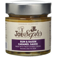 Joe & Seph's Rum & Raisin Caramel Sauce, 230g