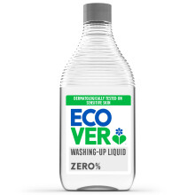 Ecover Zero Washing Up Liquid, Washing Up Soap, Tough on Grease &