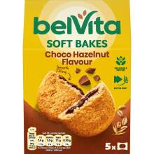 Belvita Bakes Filled Chocolate Hazelnut Biscuits, Cereal Bars w/