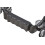 Bryce Half Moon Tambourine Black with double jingles 3