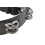Bryce Half Moon Tambourine Black with double jingles 4