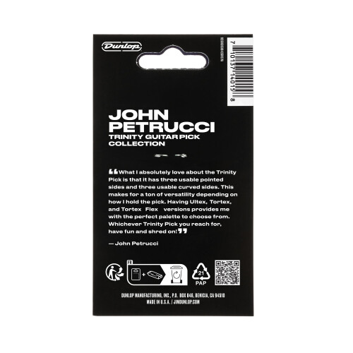 Dunlop Picks - Variety - John Petrucci Trinity - Pack 6 1