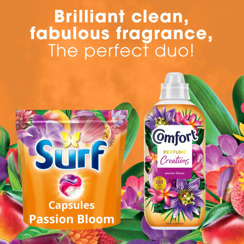 Surf Surf 3 in 1 Passion Bloom Laundry Washing Detergent Capsules joy 2