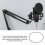5pcs Black Suspension Shock Mount Elastic Cord Elasticity Ropes for Microphone 6