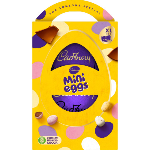 Cadbury Cadbury Mini Eggs Extra Chocolate Easter Egg, Includes 2 Bags, Easter 1