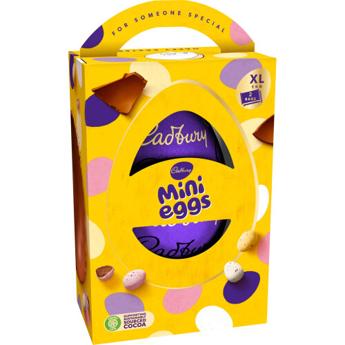 Cadbury Cadbury Mini Eggs Extra Chocolate Easter Egg, Includes 2 Bags, Easter 2