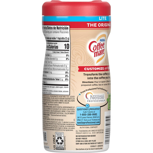 Coffee Mate Coffee - Mate Powdered Original Lite Creamer 312g 1