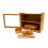 Kitchen Prep Serve Set (4-Piece) - Cast Iron Serving Pan, Dish Rack & 20-Jar Spice Rack 4