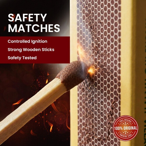 Cook's Safety Matches 3 Pack 2