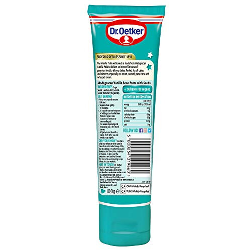 Dr. Oetker Madagascan Vanilla Bean Paste, Pod & Essence Substitute 1