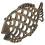 Trivet de Peixe de Ferro Fundido, PadrãO Vintage Decorativo de 7,5 X 6 Polegadas para Panelas e Pratos Quentes com PéS de Borracha 7