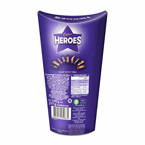 Cadbury Cadbury Heroes Chocolate Carton, Miniature Chocolate, Gifting or 2