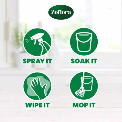 Zoflora Zoflora Lemon Zing Multipurpose Disinfectant Spray, Antibacterial 2