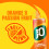 J2o Orange & Passion Fruit 4 x 250ml Cans 4