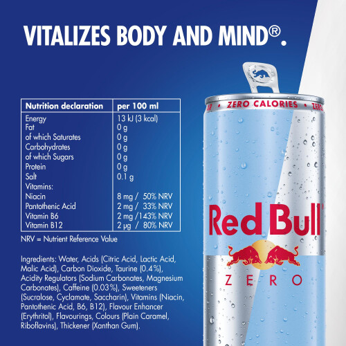 Red Bull Red Bull Energy Drink Zero 250ml x24 1