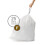 simplehuman CW0256 code F Custom Fit Bin Liner, White Plastic 2