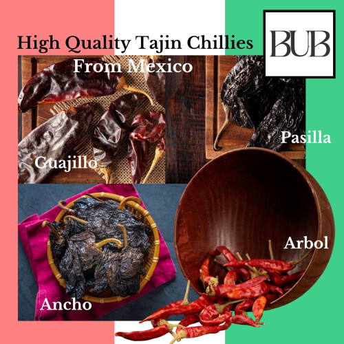BUB Mexican Chilli Gift Pack - 4 - Pack 75g Tajin Chillies 2