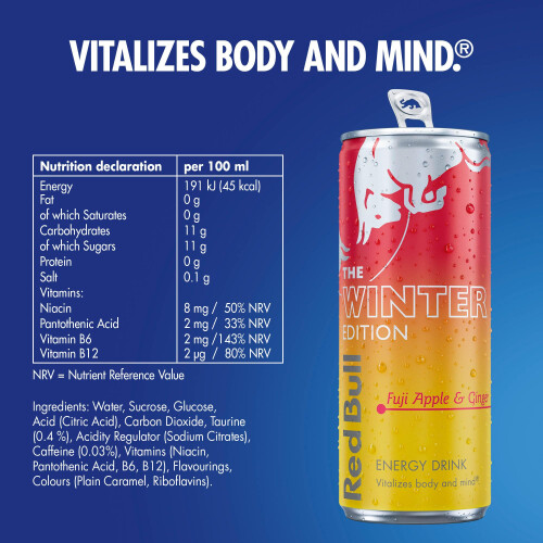 Red Bull Red Bull Winter 2025 Edition 250ml 12pk 1