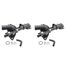 2X 25600-05010 Motorkoelvloeistofthermostaatbehuizingspijpset voor EON 2012 2013 2014 2015-2019 25622-05000 25600-05000