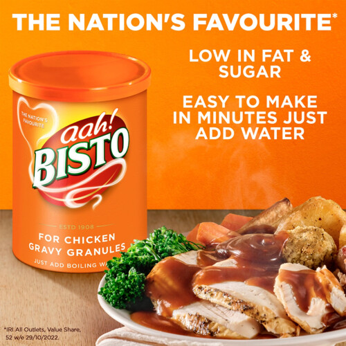 Bisto Bisto for Chicken Gravy Granules, 450g (Pack 1) 2