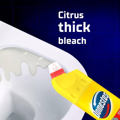 Domestos Domestos Citrus Fresh Thick Bleach disinfectant that eliminates 99.99% 2
