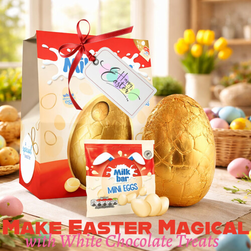 White Chocolate Easter Egg for Easter Gifts 2
