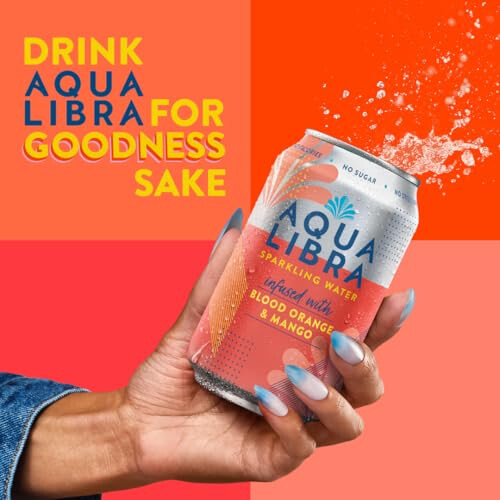 AQUA Libra Sparkling Water, Sugar 2