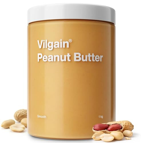 Vilgain Organic Peanut Butter 1kg 2