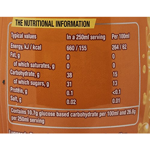 Lucozade Lucozade Orange Flavour Energy Drink, 1l 1