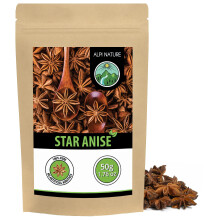 Alpi Nature Star Anise Whole 50g 1.8 oz, Whole Star Anise Pods for