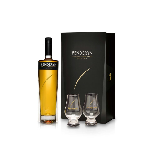 Penderyn Madeira Finish, Single Malt Welsh Whisky Gift Pack 1