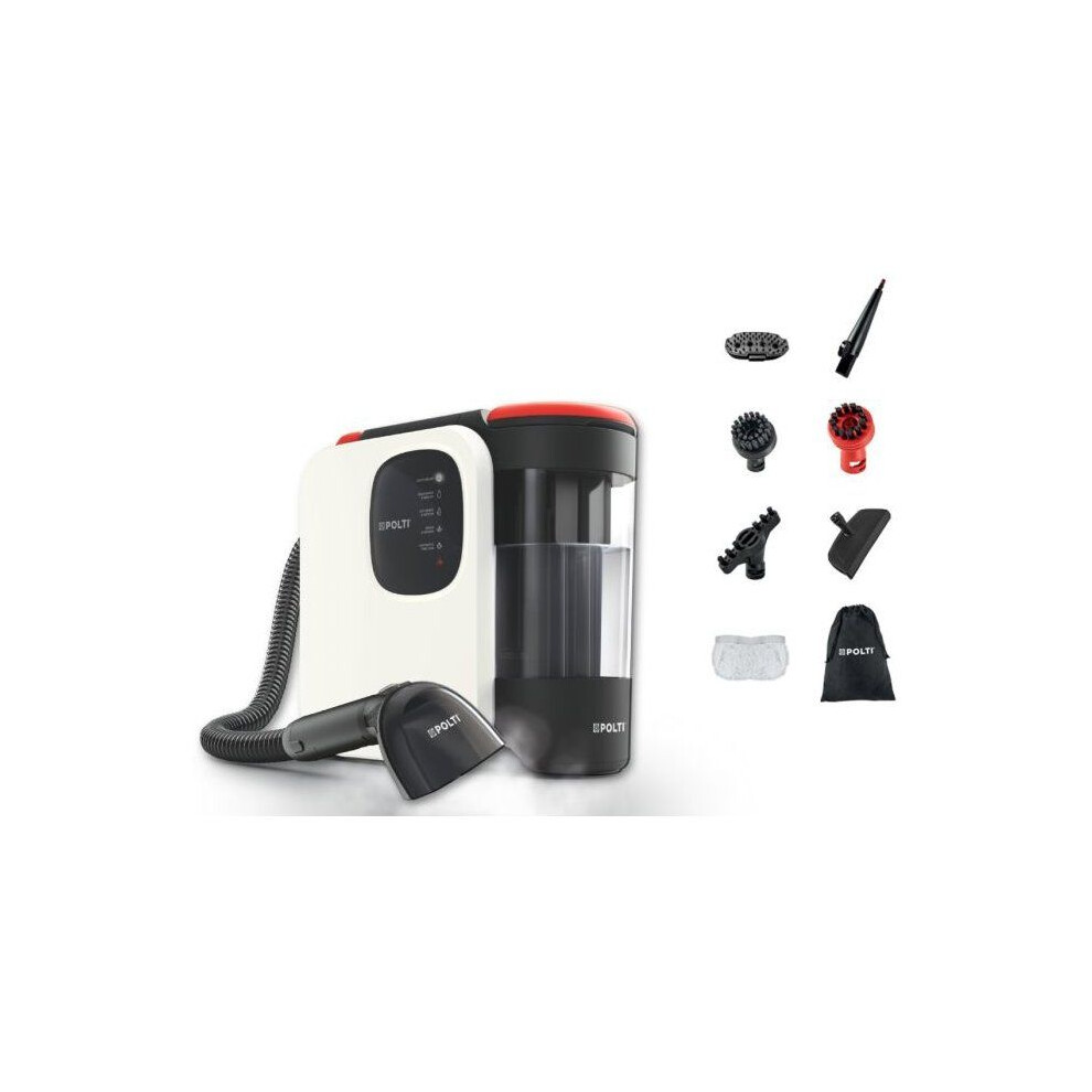 Polti 4-In-1 Carpet Cleaner - Stainover Sc30 - 2000W - 14.9 Kpa - Steam Active - 40 G/Min - 1.6L/1.3L