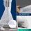 Teivio 20 Liter Bin Liners w/ Tie Tap, 54 Counts Drawstring Pedal Bin 5