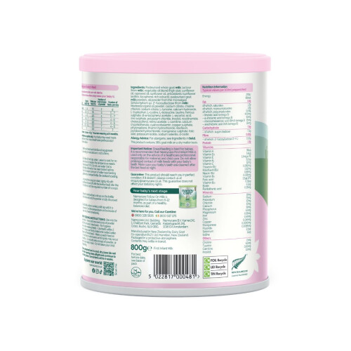 Nannycare Goat Based First Infant Milk - 800g (2 Pack) 1