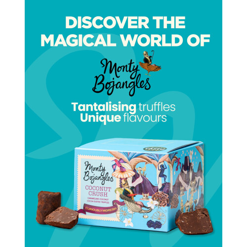Monty Bojangles Coconut Crush Cocoa Dusted Chocolate Truffles 1