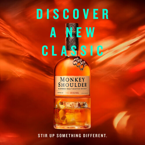 Monkey Shoulder Blended Malt Whisky, 5cl 1