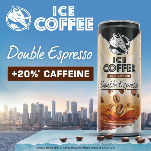HELL Ice Coffee Double Espresso | 24 x 250ml Cans | 48mg/100ml 2