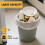 GINKGO 120 Counts Bin Bags, 5l Pedal Bin Liners, Clear Plastic Mini 6