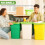 BODFPPC 50 Pack Biodegradable Bin Bags 50l, Compostable Food Waste 5