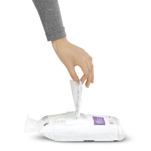 simplehuman CW0253 code R Custom Fit Bin Liner, White Plastic 2
