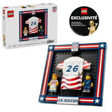 LEGO Edition 43033 Trikot 2026 der Amerikanischen Nationalmannschaft - Spielzeug 10 Jahre