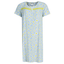 Elegant Emily Women's Daisy Short Sleeve Sleep Gown