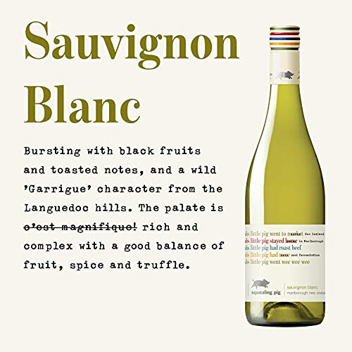 Squealing Pig Sauvignon Blanc, 75cl (Pack 2) 1