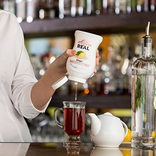 Re’al Syrup | Ginger Puree Infused Fruit Syrup | Made w/ Real Ginger | 2