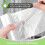 Teivio 10 Liter Bin Bags 100 Counts Pedal Bin Liners Thick Plastic 3